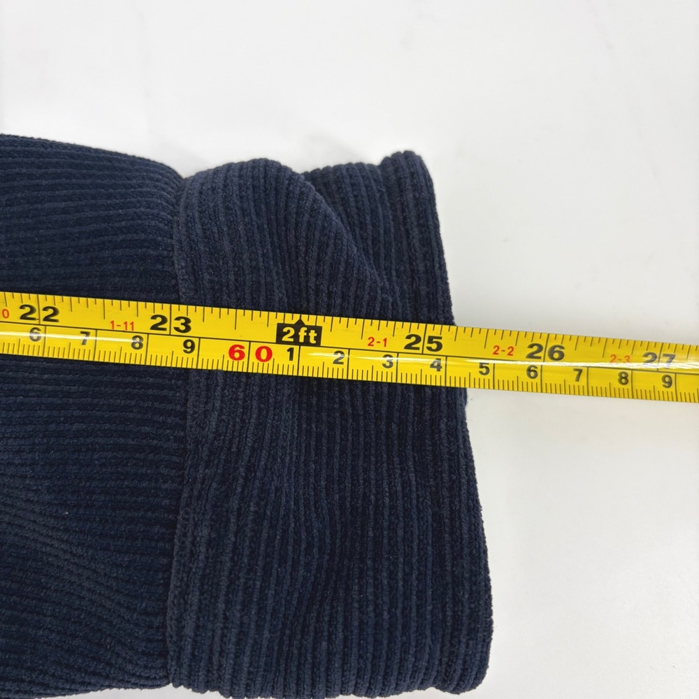 Copper Oak Supply Co Corduroy Snap Front Jacket Navy Blue Men's Size L - Picture 9 of 9